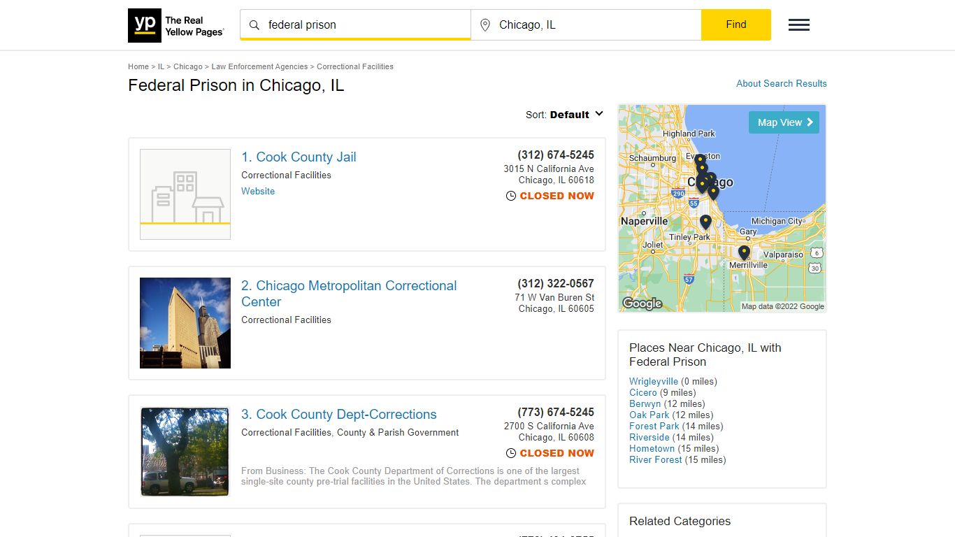 Best 15 Federal Prison in Chicago, IL with Reviews - YP.com - Yellow Pages